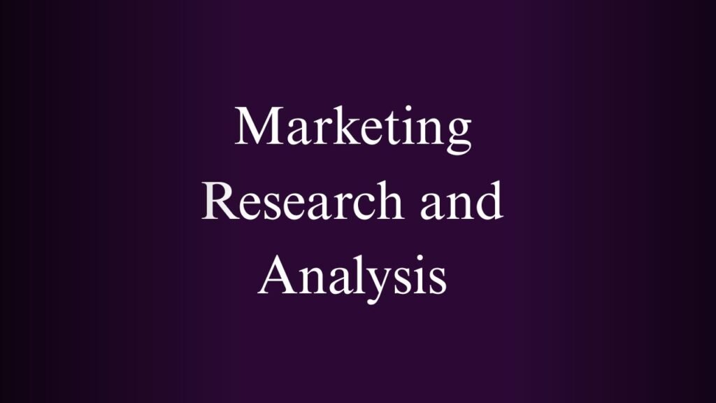 NPTEL Marketing Research and Analysis Week 1 And 2 Assignment Answers